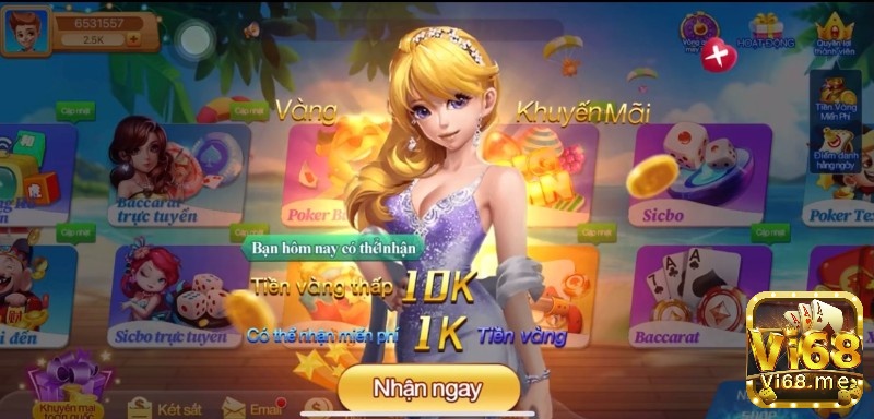 Siêu ưu đãi khi chơi game đánh bài nhiều người chơi nhất tại nhà cái Vi68