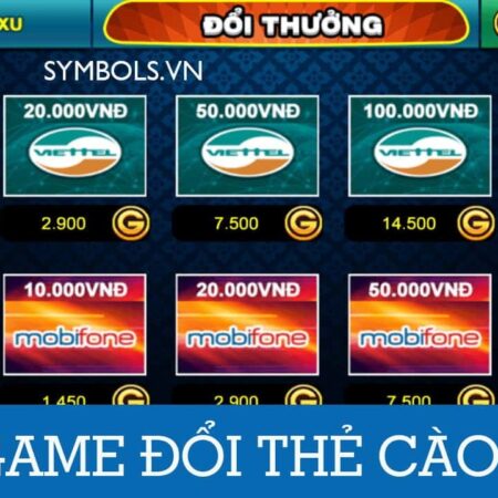 Đánh bài đổi thẻ cào uy tín hàng đầu – Top 3 cho game thủ