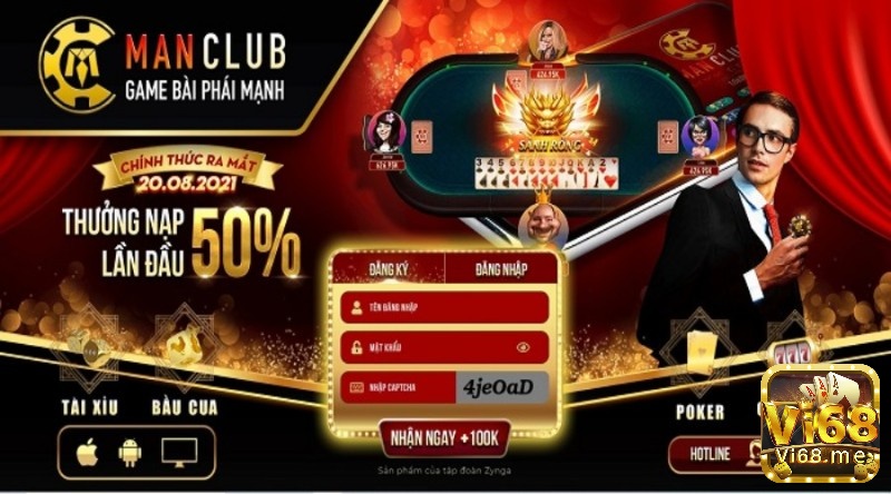 Khuyến mãi gamdanhbai cực hot tại Man Club