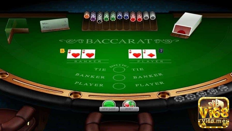 Baccarat - Game đánh bài đổi thẻ uy tín được yêu thích hàng đầu