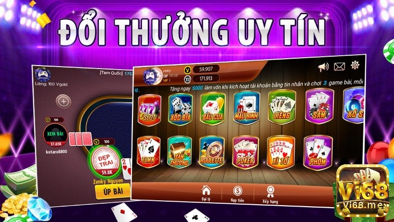 Các trò chơi hấp dẫn tại cổng game DBO