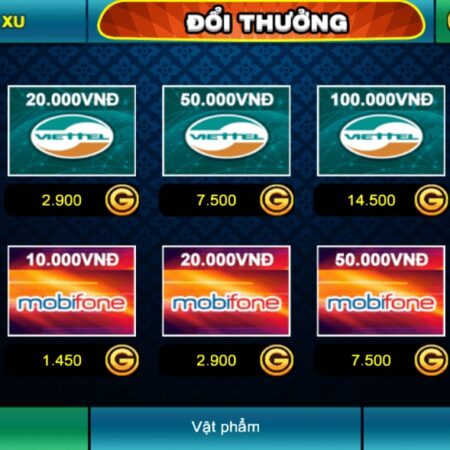 Game bài đổi thẻ cào 100% game thủ không thể bỏ lỡ