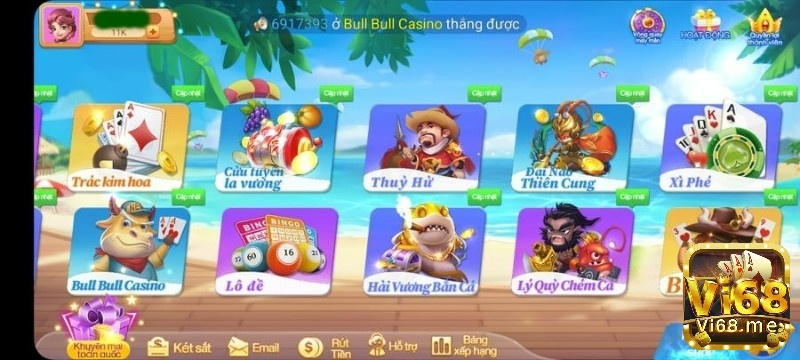 Game bai doi thuong uy tin tại nhà cái Vi68