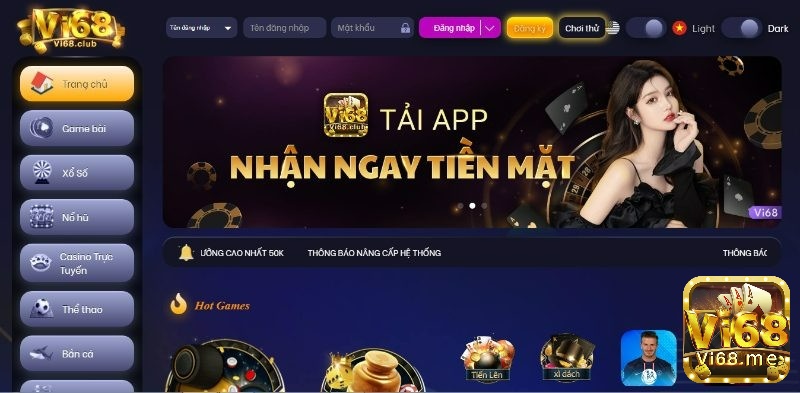 Tải app Vi68 để nhận về những ưu đãi hấp dẫn nhất