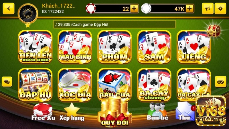 Game bài đổi thưởng có một kho game đồ sộ cho bạn thoải mái chọn lựa