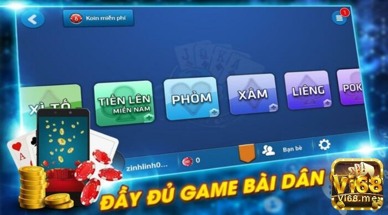 Thế giới game bài cực chất của Beme game danh bai online