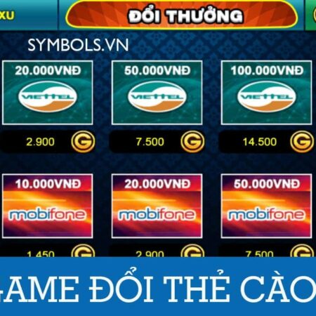 Game bai doi thuong the cao – Săn bội thẻ tại cổng game Vi68