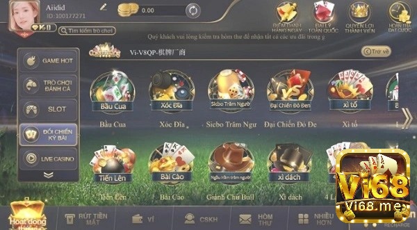 Cfun68 với số lượng game bài siêu khủng