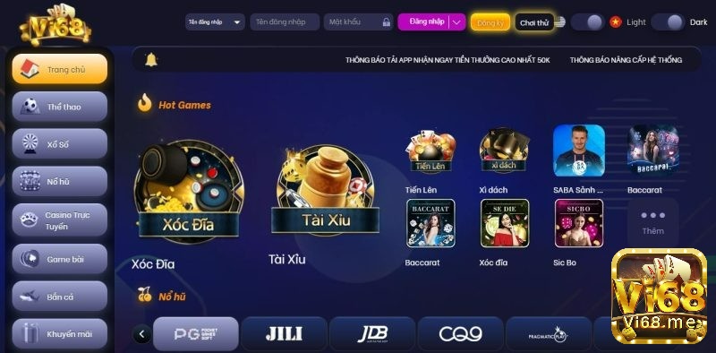 Vì sao nên tai game danh bai oline tại Vi68?