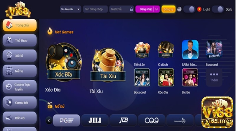 Cửa hàng game bài cá cược cực chất tại web game danh bai Vi68