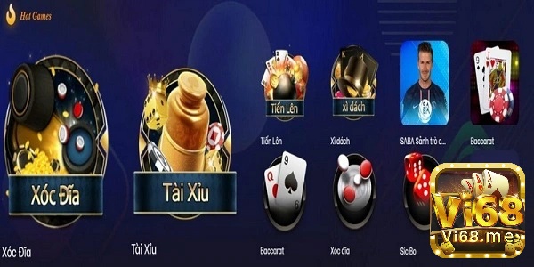 Chơi game bài tại Vi68 với tỷ lệ đổi thưởng cao