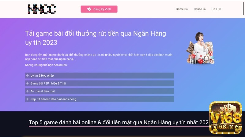 Nncc - Địa chỉ cá cược trực tuyến uy tín