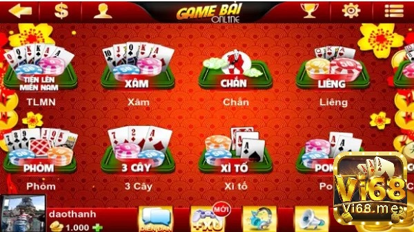 Các loại game danh bai moi ra đang được nhiều người yêu thích