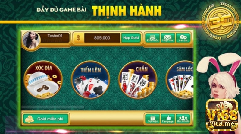 Kho game bài ấn tượng khi tai game bai 3c doi thuong