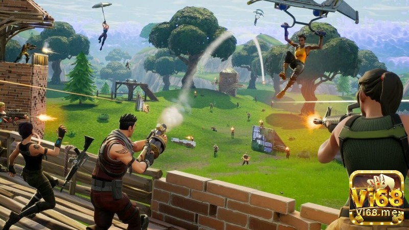 Game Fortnite trên Vi68 thu hút đông đảo người chơi tham gia