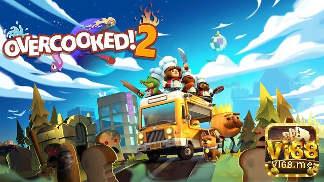 Overcooked! 2 thuộc Game vui chơi về thể loại mô phỏng nấu ăn hấp dẫn