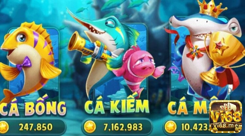 Hệ thống game đình đám của Zô Bắn Cá