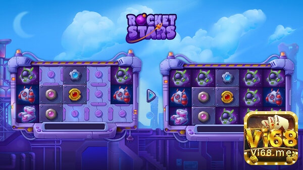 Giao diện của Rocket slot game dễ thao tác