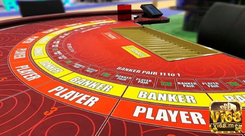 Đa dạng cửa cược khi chơi trò chơi bài Baccarat tại Vi68