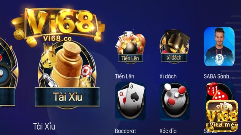 Chơi game đánh bài online miễn phí Vi68 đa dạng game bài