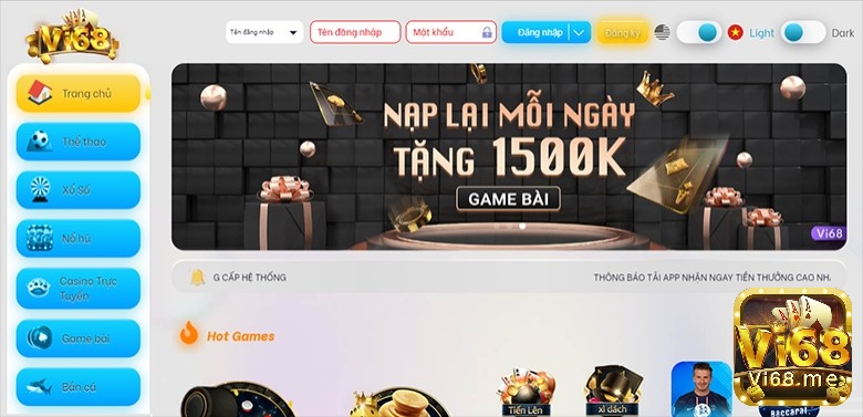 TOP game VI68 chơi webgame trên android hấp dẫn