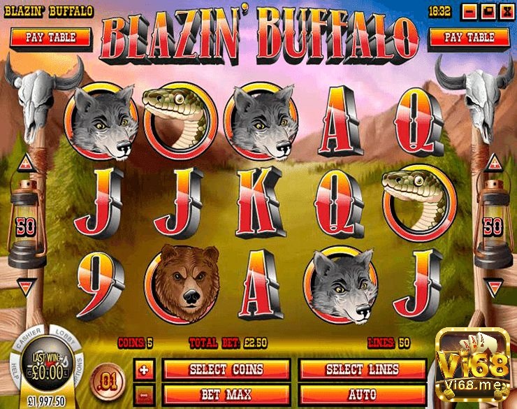 Chi tiết thông tin game Blazin Buffalo