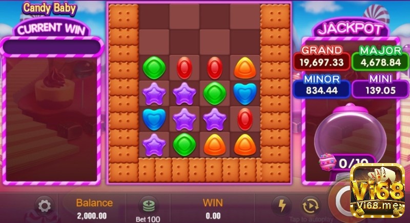 Cách chơi game Candy Baby rất đơn giản