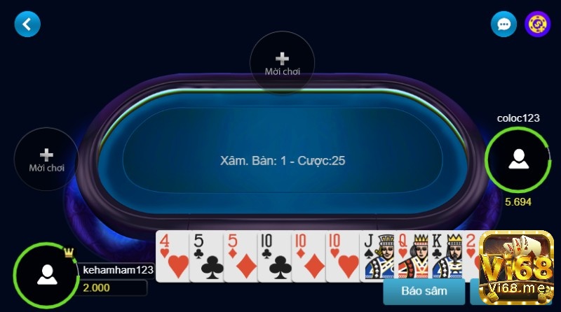 Sâm lốc là game bài không nên bỏ qua khi đến với Wewin