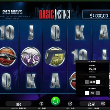 Basic Instinct Slot: Thế giới tội phạm đầy nguy hiểm