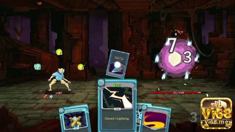 Game Slay the Spire có đồ họa được thiết kế đơn giản nhưng hiệu quả