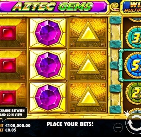 Game Slot Aztec Gems của Pragmatic Play về đá quý