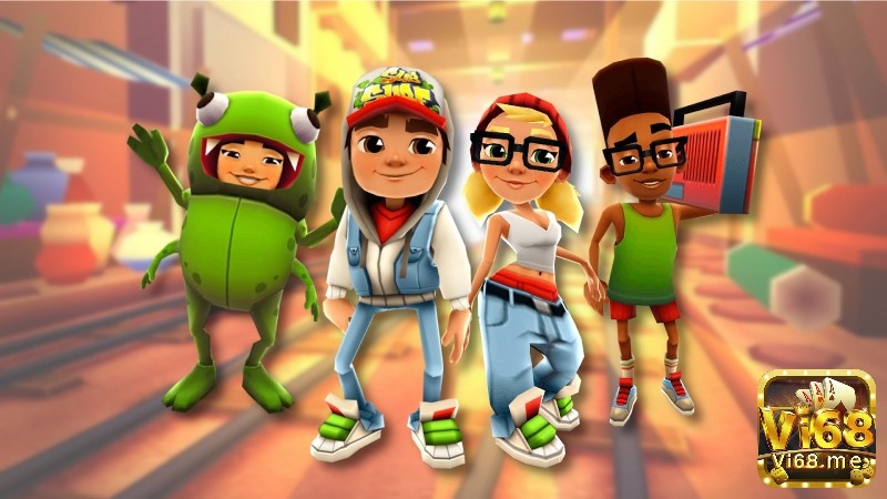 Tựa game Subway surfers là cuộc đua đầy thử thách với sự truy đuổi gay cấn