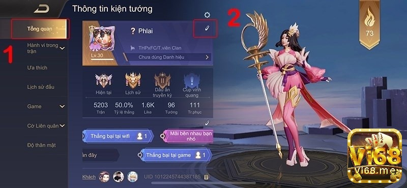 Tên game Liên Quân hay từ những ký tự đặc biệt